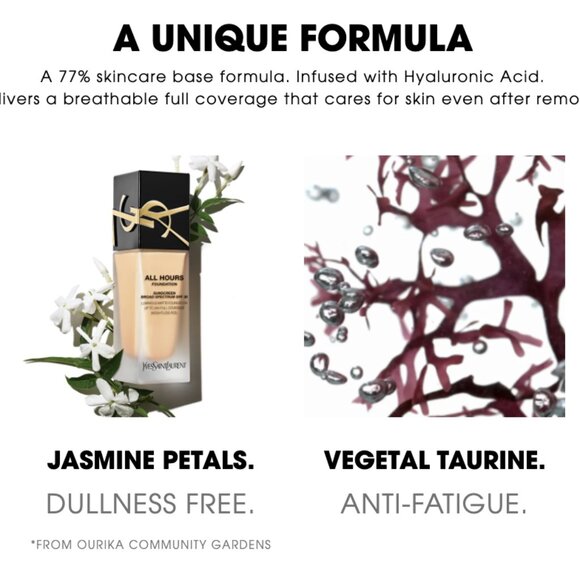 Yves Saint Laurent - NEW!  - #MC2 MEDIUM COOL - All Hours Foundation - Picture 6 of 7